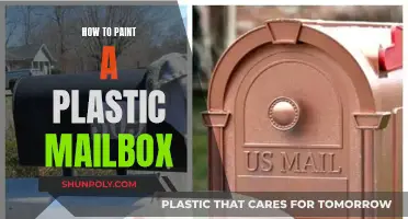 Painting Plastic Mailboxes: A Step-by-Step Guide
