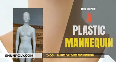 Painting Plastic: Revamp Your Mannequin with Ease