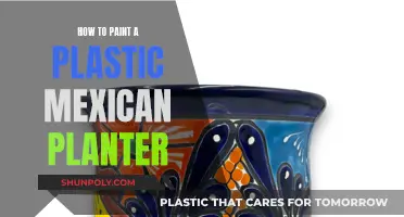 Painting a Plastic Mexican Planter: A Simple Guide