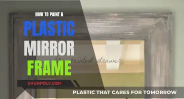 Plastic Mirror Frame: Painting Tips and Tricks