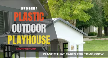 Transform Your Plastic Playhouse with a Fresh Coat of Paint