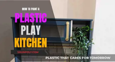 Transforming a Plastic Play Kitchen with Paint