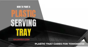 Transforming Plastic Trays: Painting Tips and Tricks