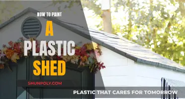 Transform Your Plastic Shed with a Fresh Coat of Paint