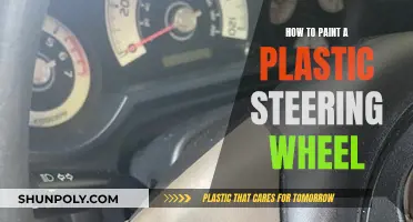 Revamp Your Steering Wheel: Painting Plastic Like a Pro