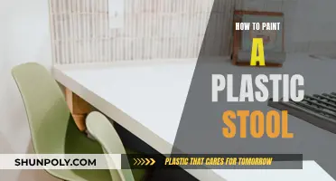 Transforming Plastic Stools: A Guide to Painting