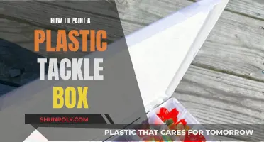 Painting a Plastic Tackle Box: A Step-by-Step Guide
