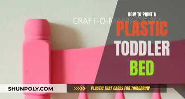 Transforming Toddler Beds: Painting Plastic with Precision