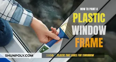 Plastic Window Frame Painting: A Step-by-Step Guide