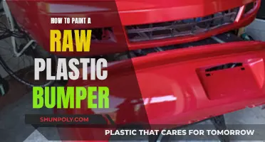 The Perfect Paint Job: Raw Plastic Bumper Makeover