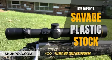 Painting a Savage Plastic Stock: A Step-by-Step Guide