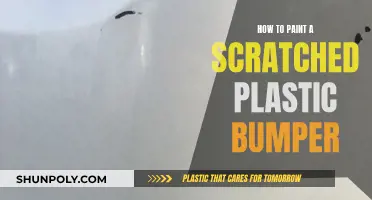 Repairing Scratched Bumpers: Painting Plastic to Perfection