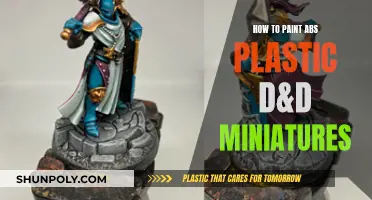 Painting D&D Miniatures: Abs Plastic Primer