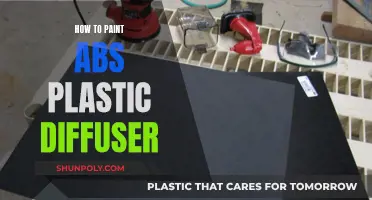 Painting an ABS Plastic Diffuser: A Step-by-Step Guide