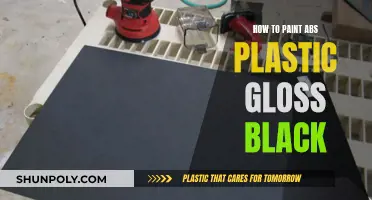 Painting ABS Plastic Gloss Black: A Step-by-Step Guide