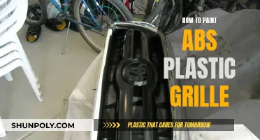 Painting an ABS Plastic Grille: A Step-by-Step Guide