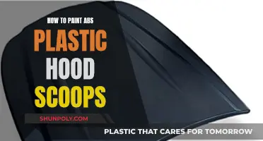 Transforming ABS Plastic Hood Scoops with Paint