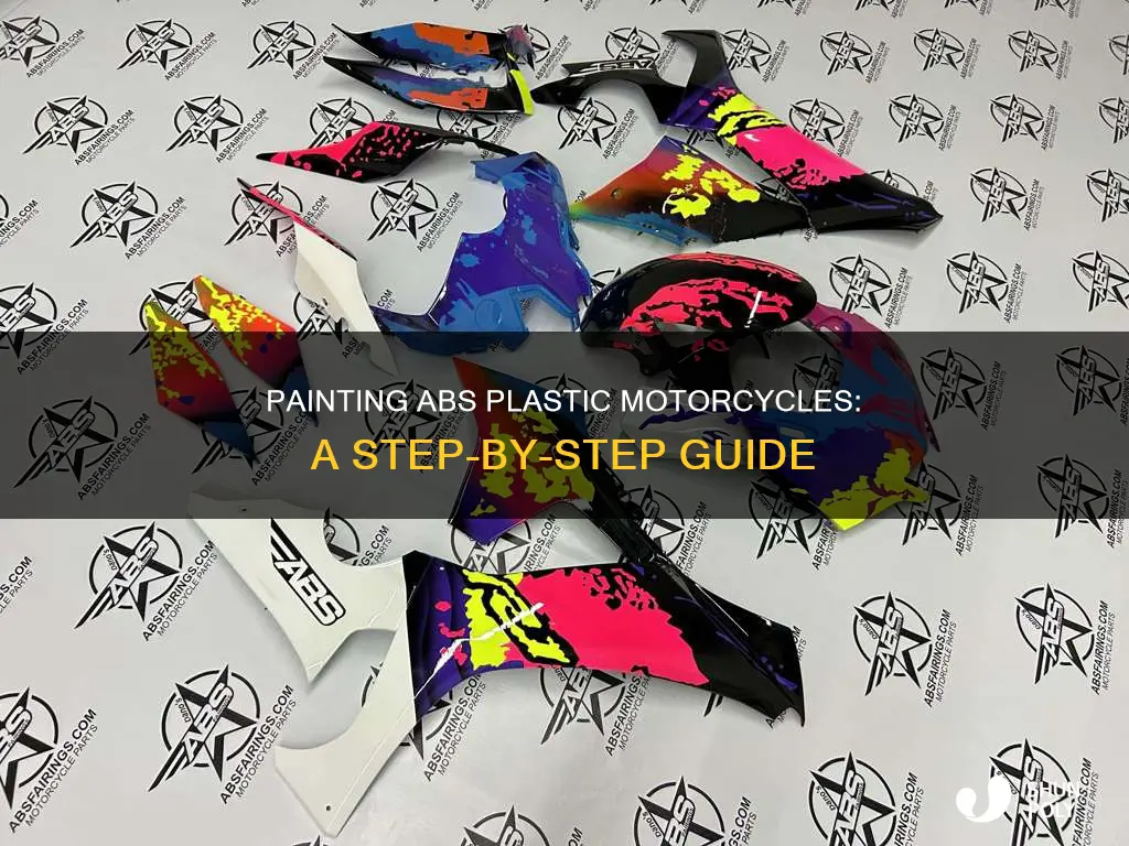 how to paint abs plastic motorcycle