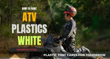 Painting ATV Plastics White: A Step-by-Step Guide