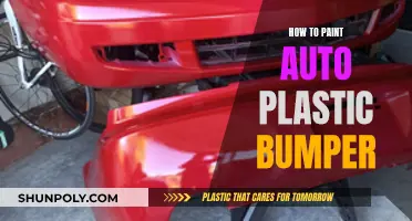 Transforming Auto Bumpers: Painting Plastic to Perfection