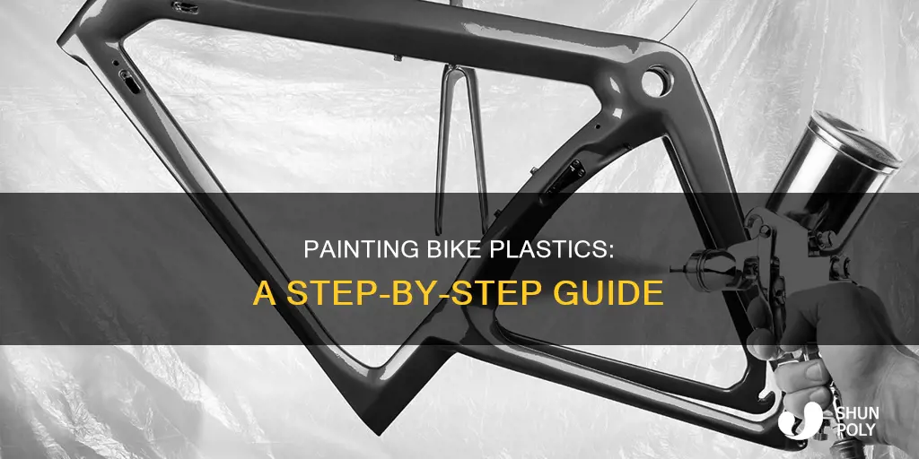 how to paint bike plastics