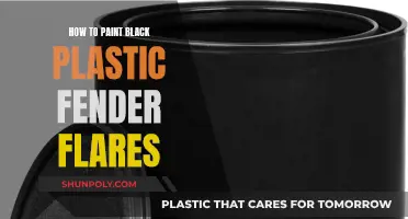Painting Black Plastic Fender Flares: A Step-by-Step Guide