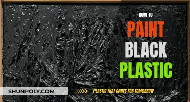 Transforming Black Plastic: Painting Techniques for a Perfect Finish