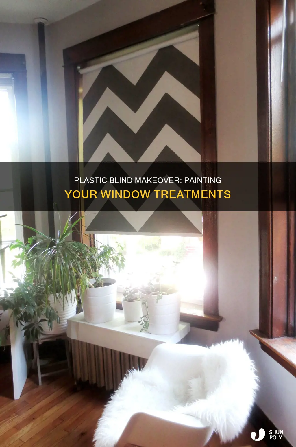 how to paint blinds plastic
