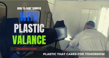 Painting Plastic Bumper Valances: A Step-by-Step Guide