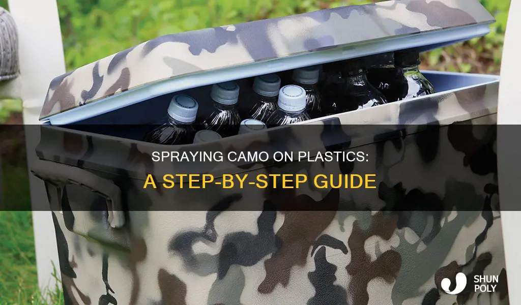 how to paint camo on plastic