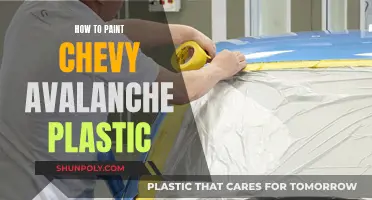 Painting Chevy Avalanche Plastic: A Step-by-Step Guide