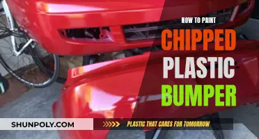 Repair and Revive: Painting Chipped Plastic Bumpers