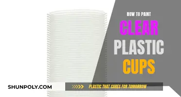 Transforming Clear Plastic Cups with Paint: A Creative Guide