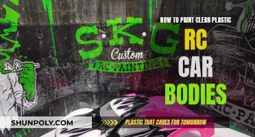 Painting RC Car Clear Plastic Bodies Like a Pro