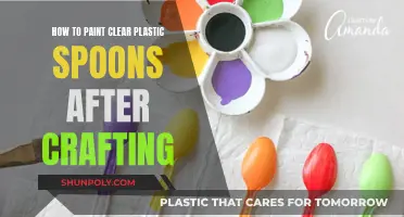Clear Plastic Spoon Craft: Painting Tips and Tricks
