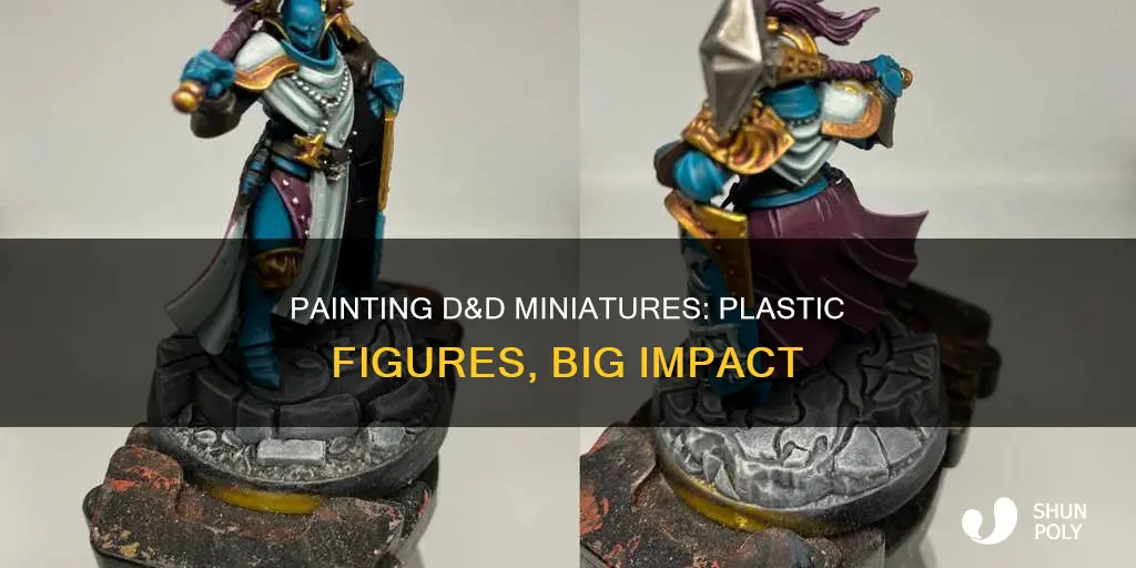 how to paint d&d plastic miniatures