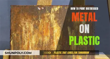 Painting Distressed Metal Effects on Plastic: Achieving the Perfect Look