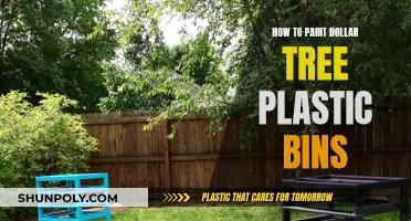 Transform Dollar Tree Bins with Paint: A Simple Guide