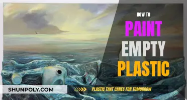 Transforming Empty Plastic with Paint: A Beginner's Guide