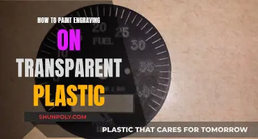 Mastering Engraving Art on Transparent Plastic