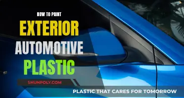 The Ultimate Guide to Painting Exterior Automotive Plastic