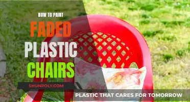 Revamping Faded Plastic Chairs: A Painting Guide