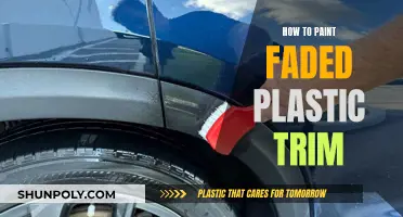Refreshing Faded Plastic Trim: Painting Tips and Tricks