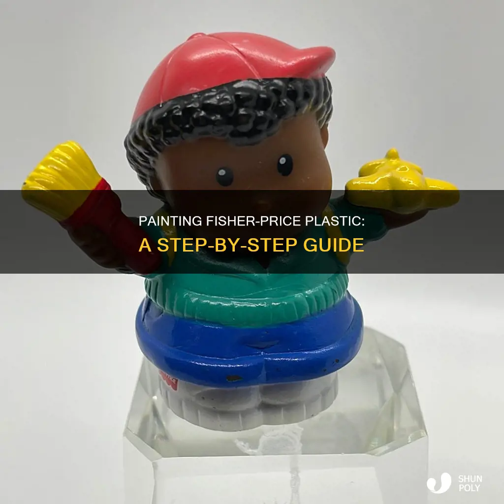 how to paint fisher price plastic