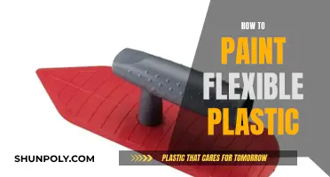 Painting Flexible Plastic: A Simple Guide