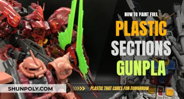 Complete Guide to Painting Full Plastic Gunpla Sections