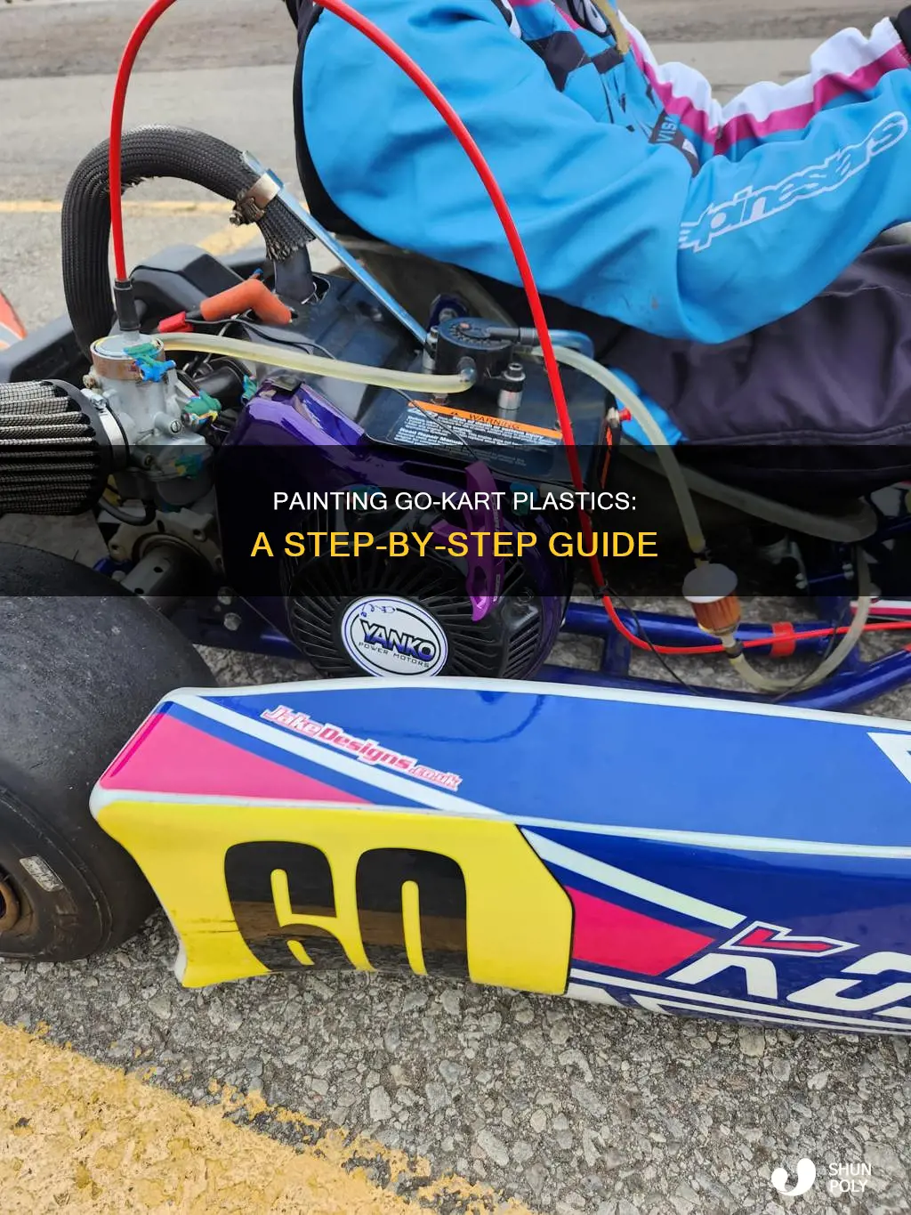 how to paint go kart plastics