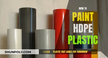 Painting HDPE Plastic: A Beginner's Guide to Success