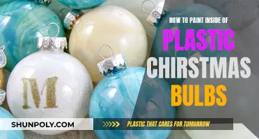 Painting Plastic Christmas Bulbs: A Step-by-Step Guide