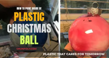 Painting Plastic Christmas Balls: A Step-by-Step Guide